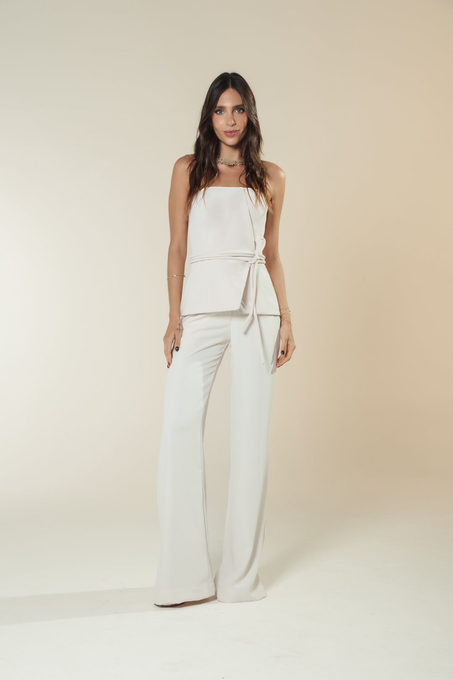 CORSET TOP ALFAIATARIA RAQUEL